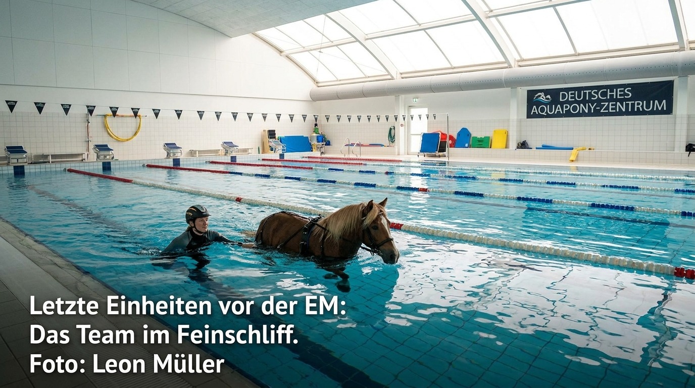 Letzte Einheiten vor der EM: Das Team im Feinschliff