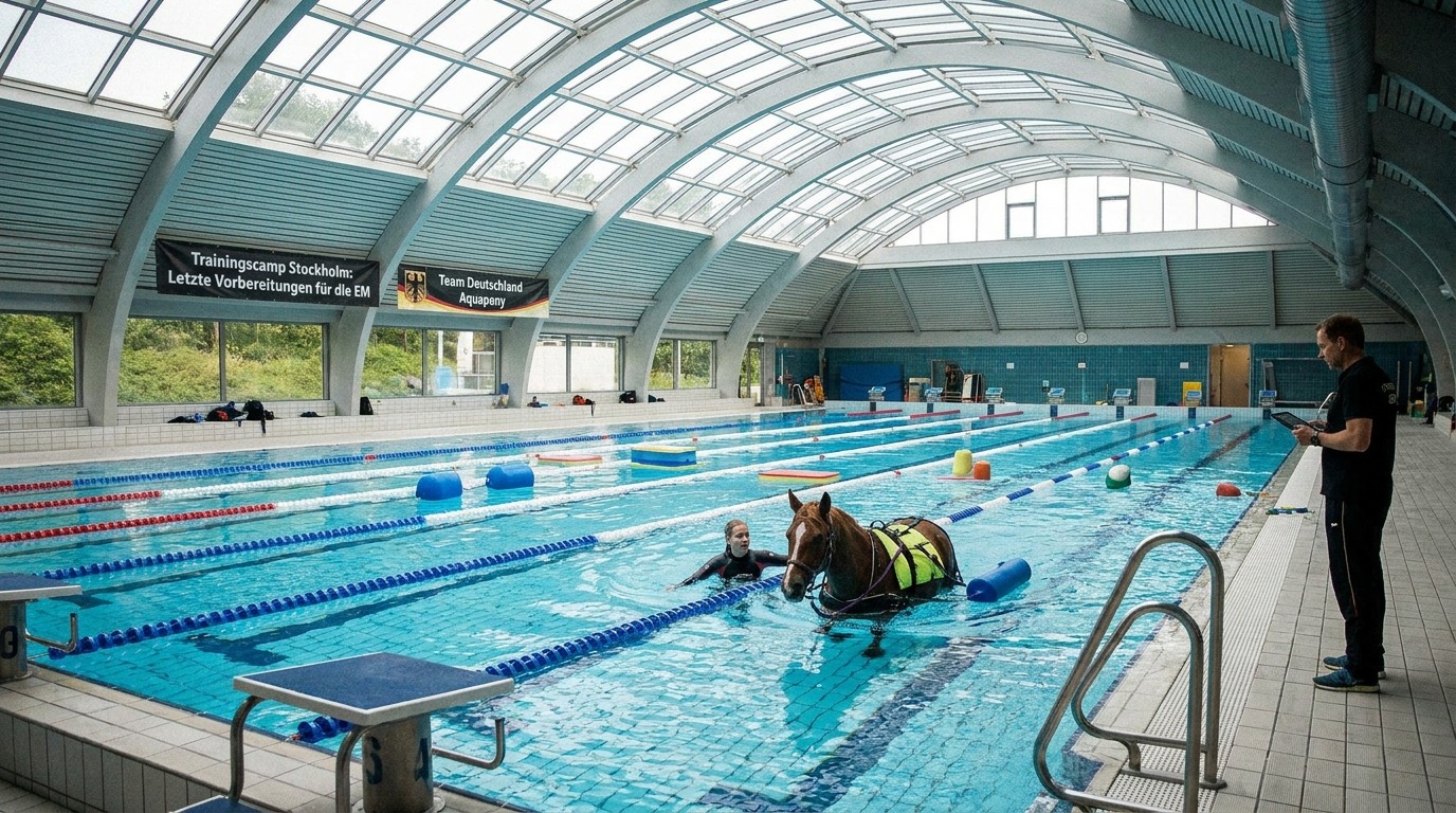 Trainingscamp Stockholm: Letzte Vorbereitungen für die EM