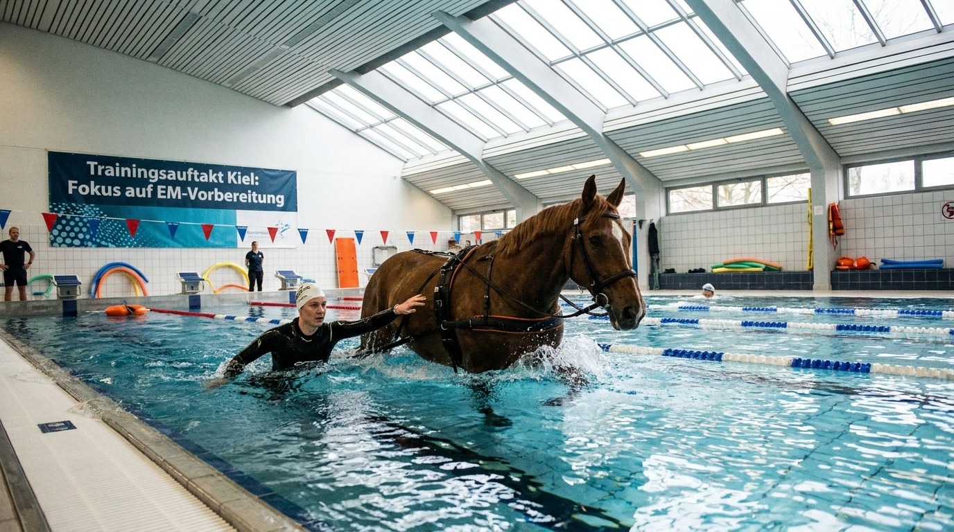 Trainingsauftakt Kiel: Fokus auf EM-Vorbereitung